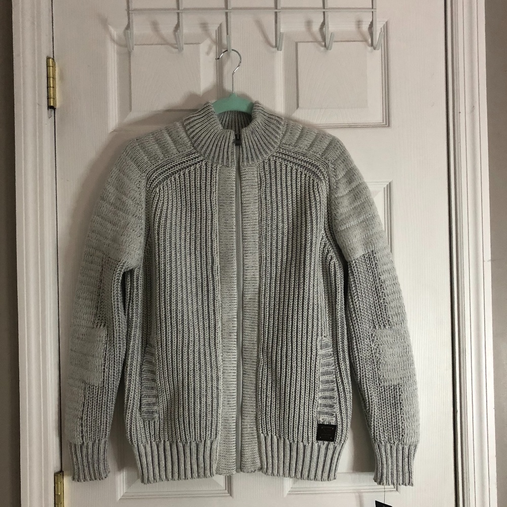 Men's Gray Braided X-Ray Jeans Brand Jacket (NWT)